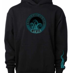 Octopus Grappling From The Depths Hoodie