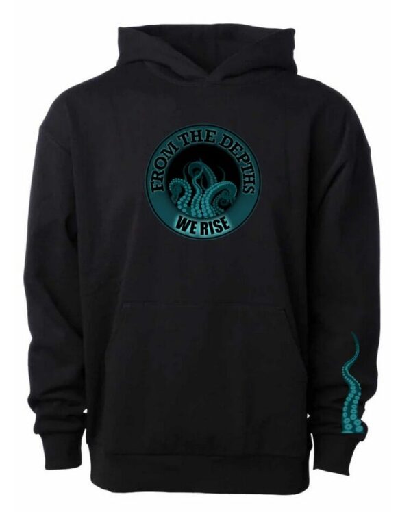 Octopus Grappling From The Depths Hoodie