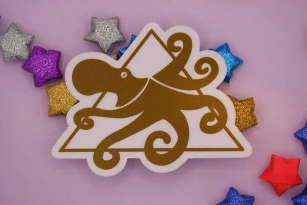 Octopus Logo Stickers - Image 2